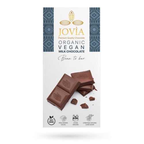 Jovia Organik Vegan Sütlü Çikolata 85 g