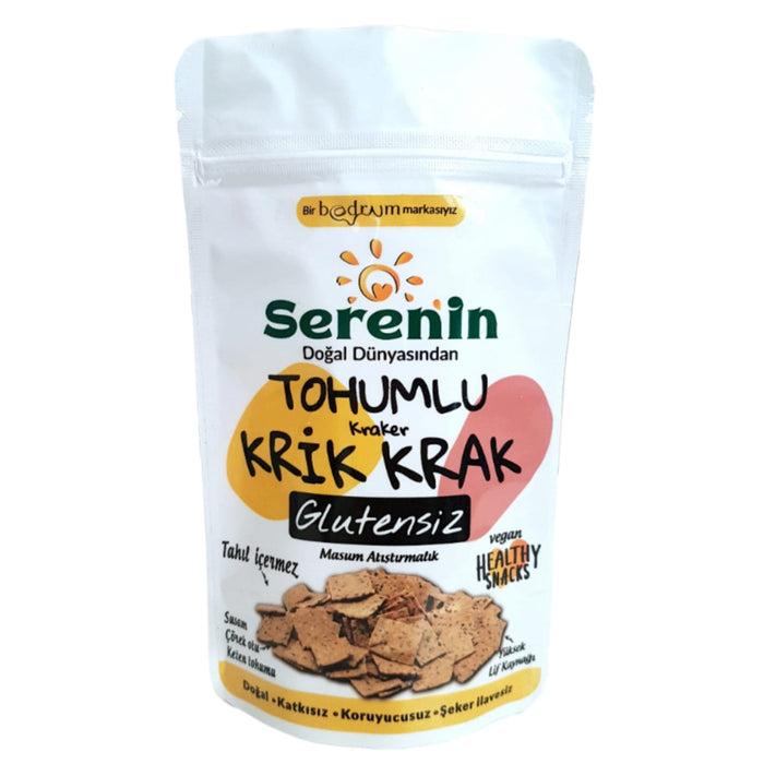 SEREN'İN DOĞAL DÜNYASI Glutensiz Krik Krak Tohumlu 80 g