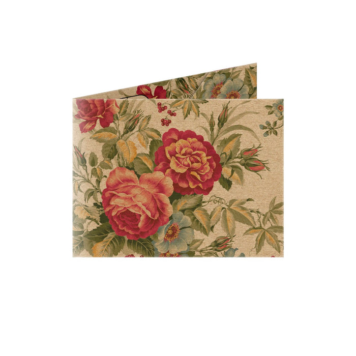 ORIGAMI PAPER WALLETS Kağıt Cüzdan VINTAGE FLOWERS