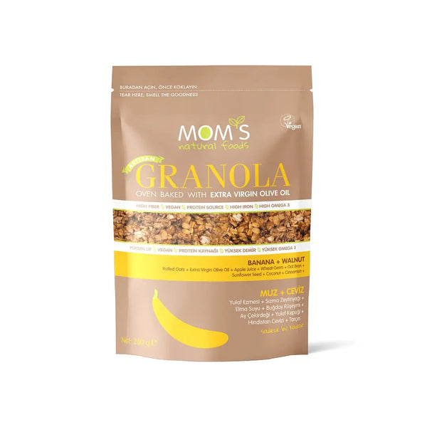 MOM'S Granola Muz ve Cevizli 280 g