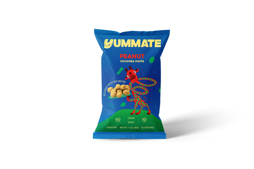 YUMMATE Fıstık Aromalı Nohut Çerezi 28 g