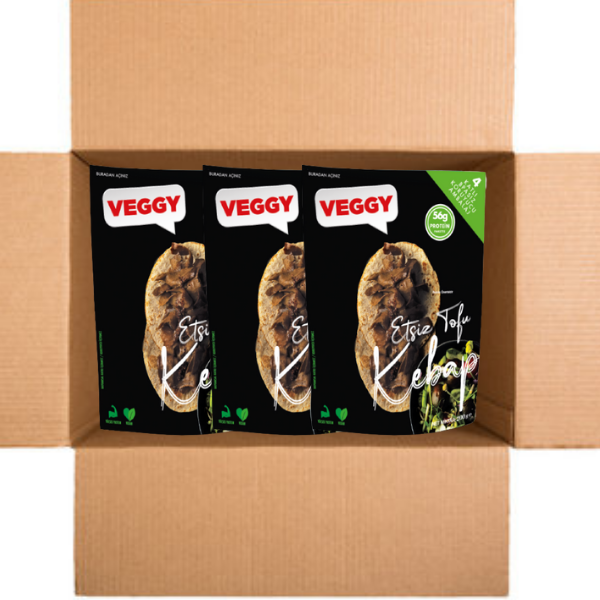 VEGGY Tofu Kebap 12 Paket - 1 Koli