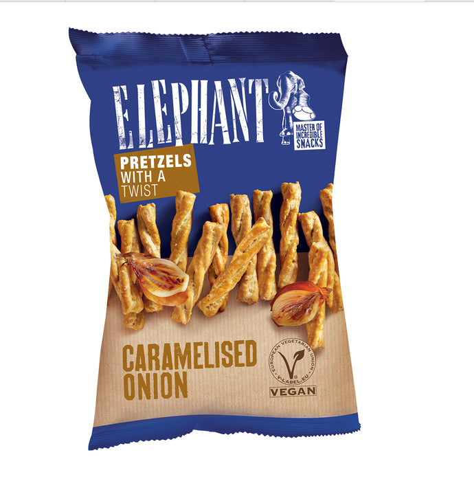 ELEPHANT Karamelize Soğanlı Burgu Kraker 160 g