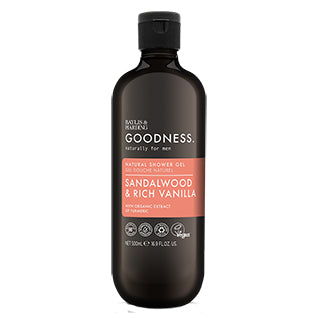 BAYLIS & HARDING Goodness Mens Sandal Ağacı & Vanilya 500 ml