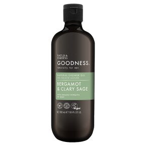 BAYLIS & HARDING Goodness Mens Bergamot & Misk Adaçayı Duş Jeli 500 ml