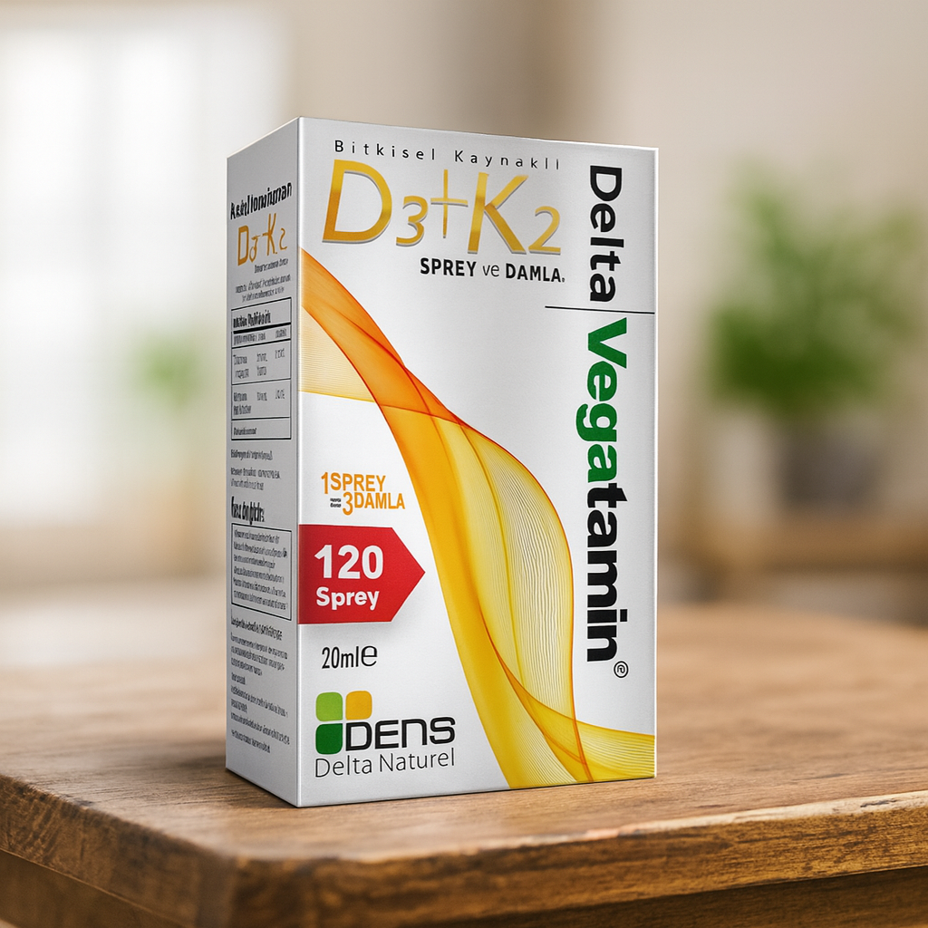 VEGATAMIN Vegan D3+K2 Vitamini 20 ml Sprey-Damla – Vegan Dükkan