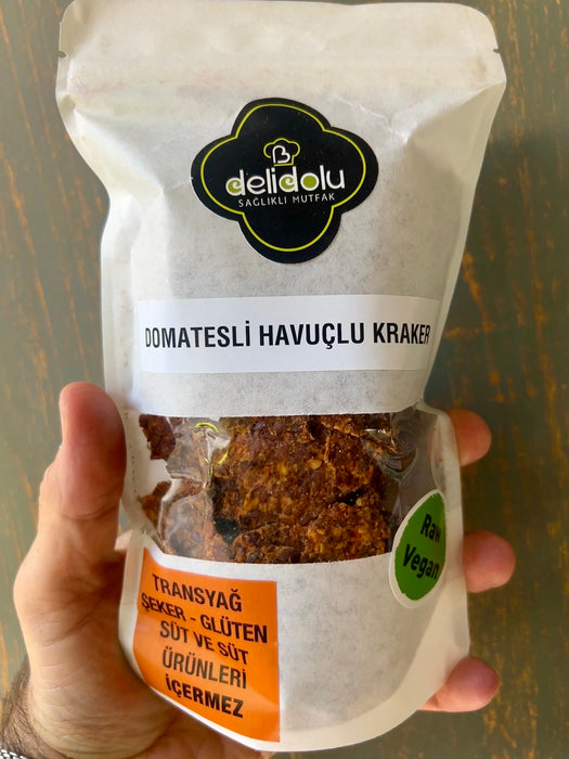 DELİ DOLU Domatesli Havuçlu Kraker 100 g