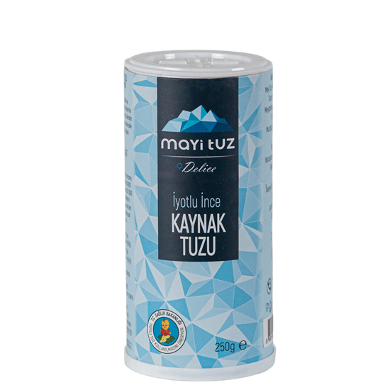 MAYİ TUZ İyotlu İnce Kaynak Tuzu 250 g (Tuzluklu)