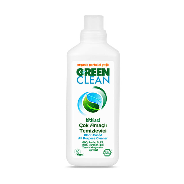 U Green Clean Çok Amaçlı Yüzey Temizleyici 1000 ml-Portakal