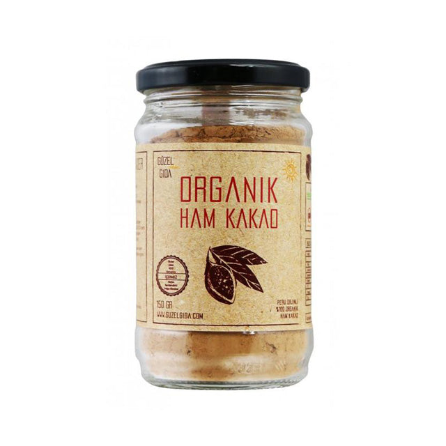 GÜZEL GIDA Organik Ham Kakao Tozu 150 g