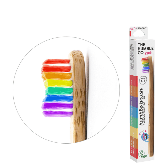 HUMBLE BRUSH Bambu ÇOCUK Diş Fırçası Ultra Soft- Çok Yumuşak PROUD