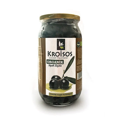 Kroisos Organik Siyah Zeytin 700 g