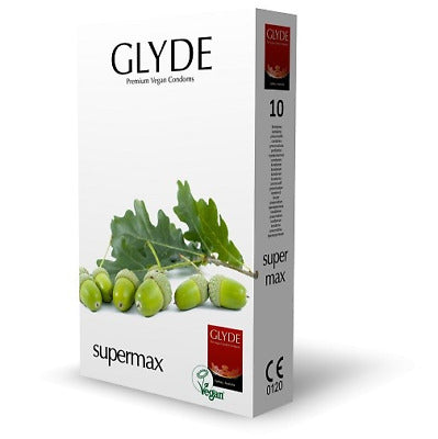 GLYDE Vegan Prezervatif Supermax