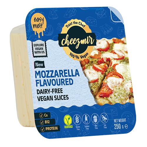 CHEEZMIR Vegan Peynir Mozzarella Dilimli 250 g