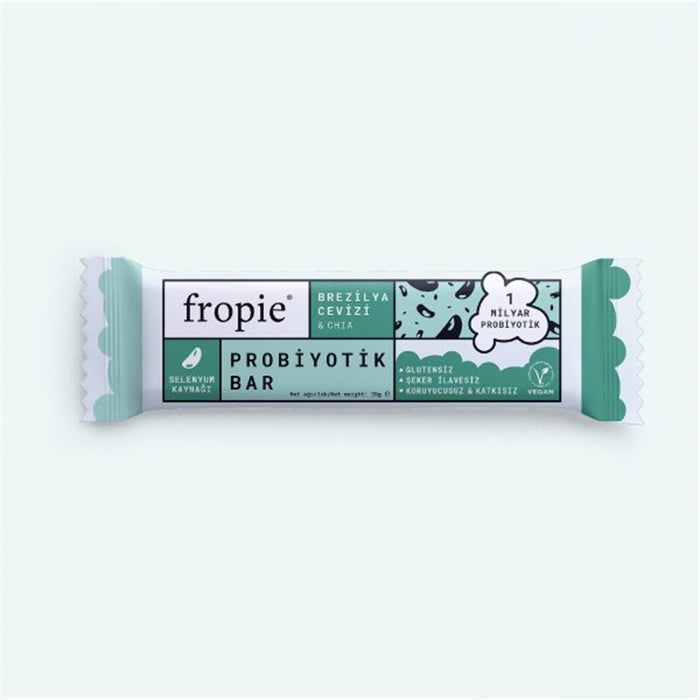 FROPIE Brezilya Cevizi & Chia Probiyotik Bar 35 g