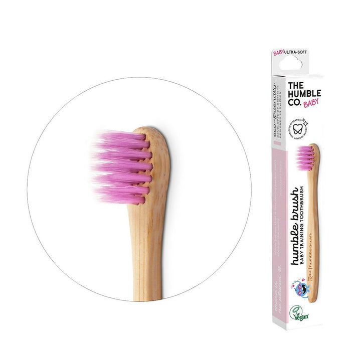 HUMBLE BRUSH Bebek Bambu Diş Fırçası Ultra Yumuşak LİLA