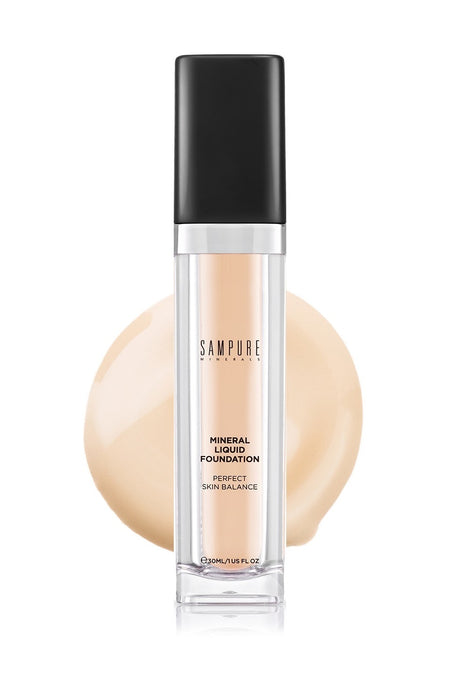SAMPURE MINERALS 130 – Mineral Liquid Foundation – Likit Fondöten 30 ml