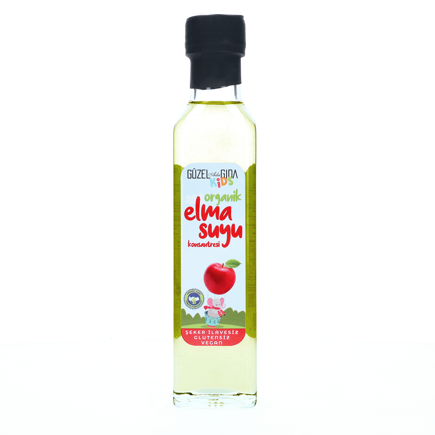 GÜZEL GIDA Organik Elma Suyu Konsantresi 340 g ( Organik Tatlandırıcı )
