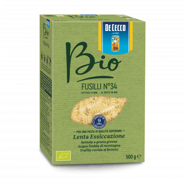 DE CECCO Organik Fusilli Makarna 500 g
