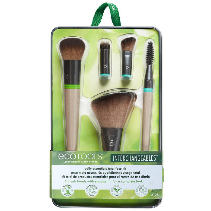 ECOTOOLS Daily Essentials Total Face Kit Makyaj Fırça Seti