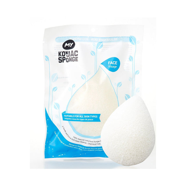 KONJAC Süngeri-Saf Tüm Cilt Tiplerine