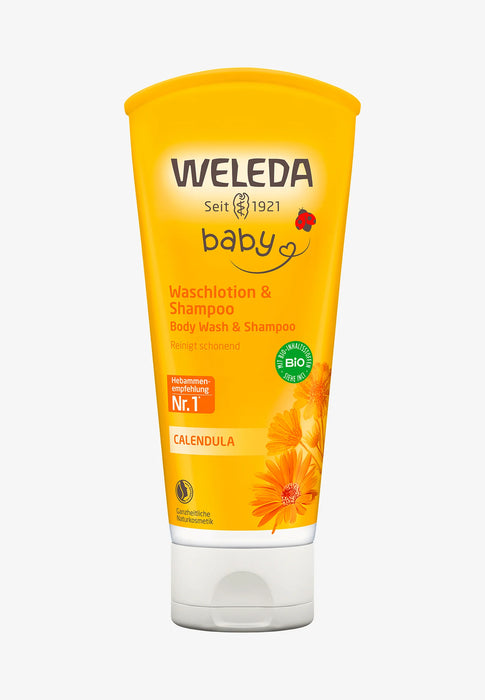 WELEDA Baby Kalendula Saç ve Vücut Şampuanı 200 ml