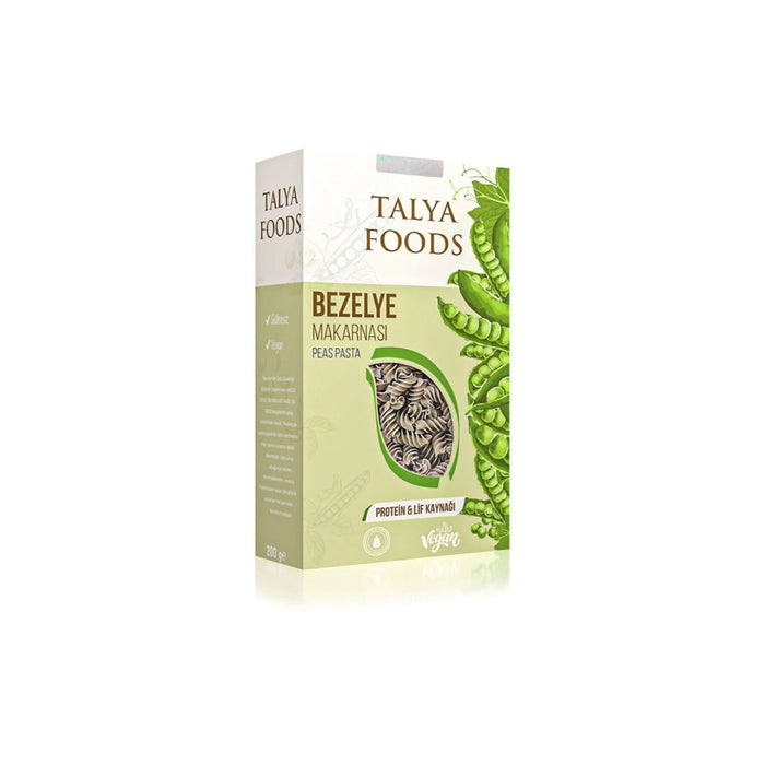 TALYA FOODS Glutensiz & Vegan Bezelye Makarnası 200 g