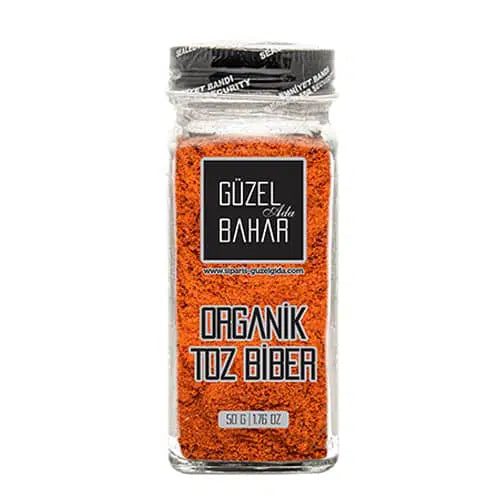 GÜZEL BAHAR Organik Tatlı Toz Biber 50 g