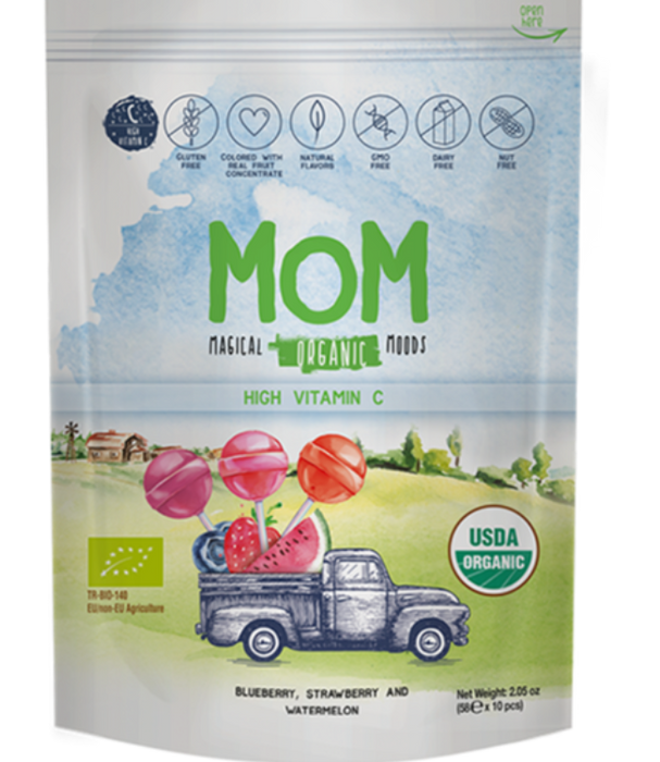 MOM Magical Organic Moods Lolipop 10 adet