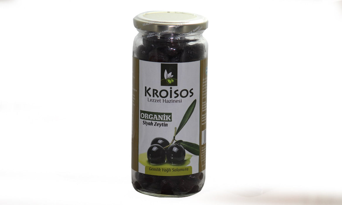 Kroisos Organik Siyah Zeytin 310 g