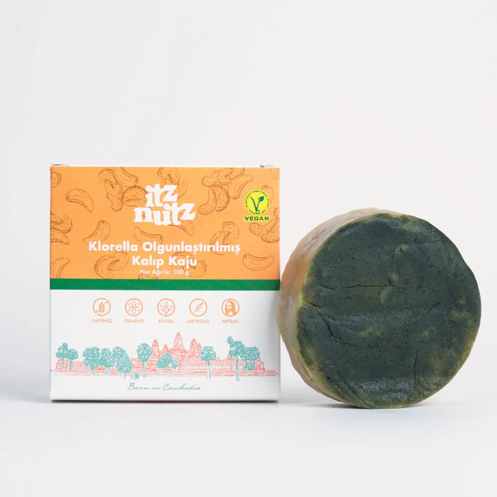 ITZ NUTZ Klorella Sert Kaju Peyniri 100 g