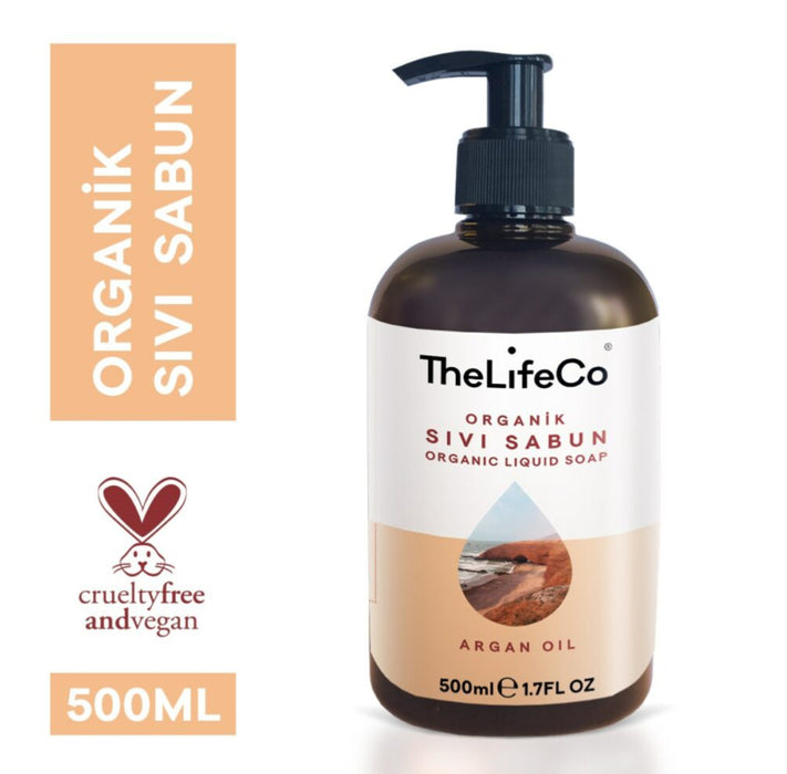 THE LIFECO Care Organik Sıvı Sabun Argan Yağı 500 ml