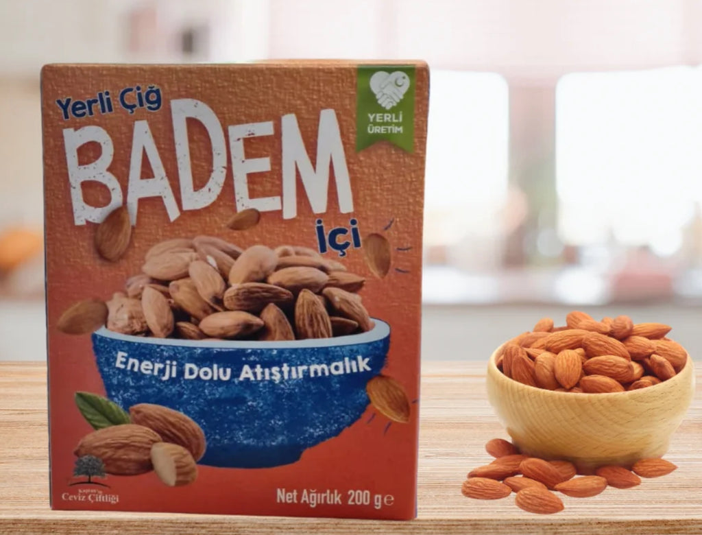 Kaptan’ın Ceviz Çiftliği Yerli Çiğ Badem 200 g