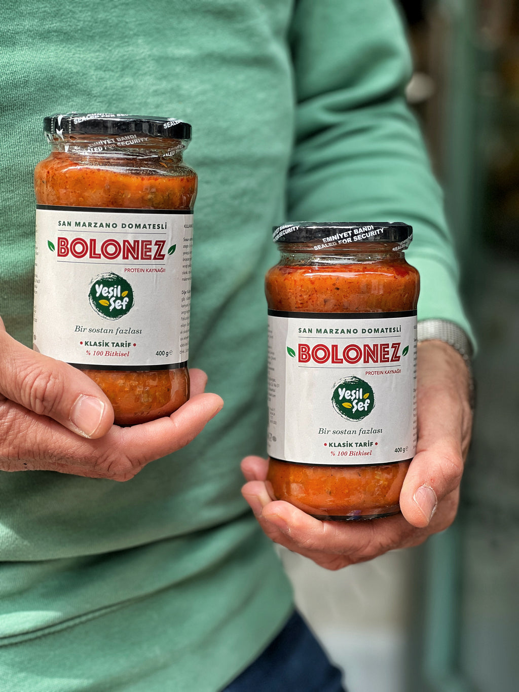 YEŞİL ŞEF Yoket Kıymalı Vegan Bolonez Sos 400 gram