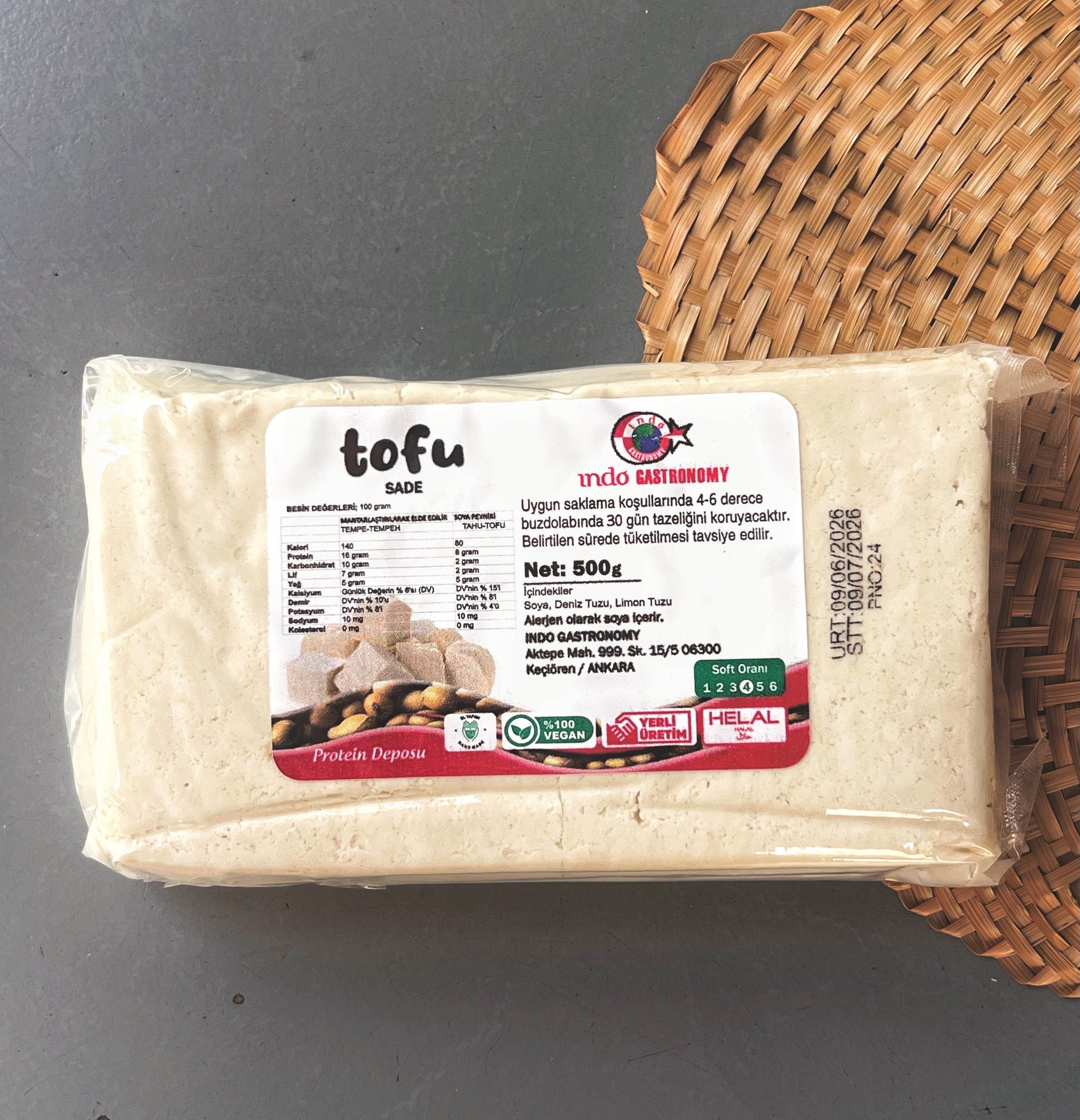 INDO GASTRONOMY Sade Tofu 500 g