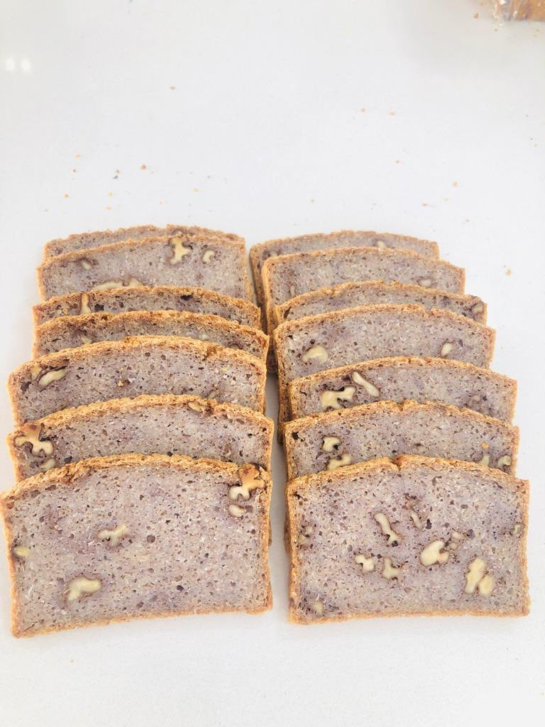 JUNN Glutensiz Aktive Karabuğday Ekmeği Cevizli  500 g