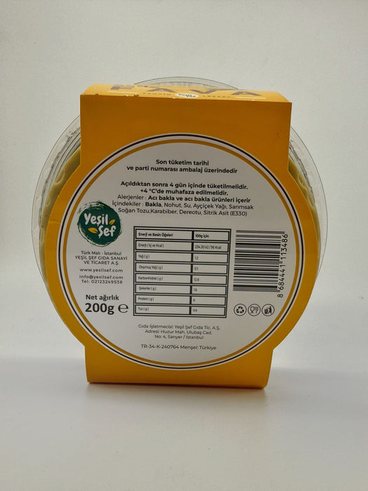 YEŞİL ŞEF Sade Fava 200 g