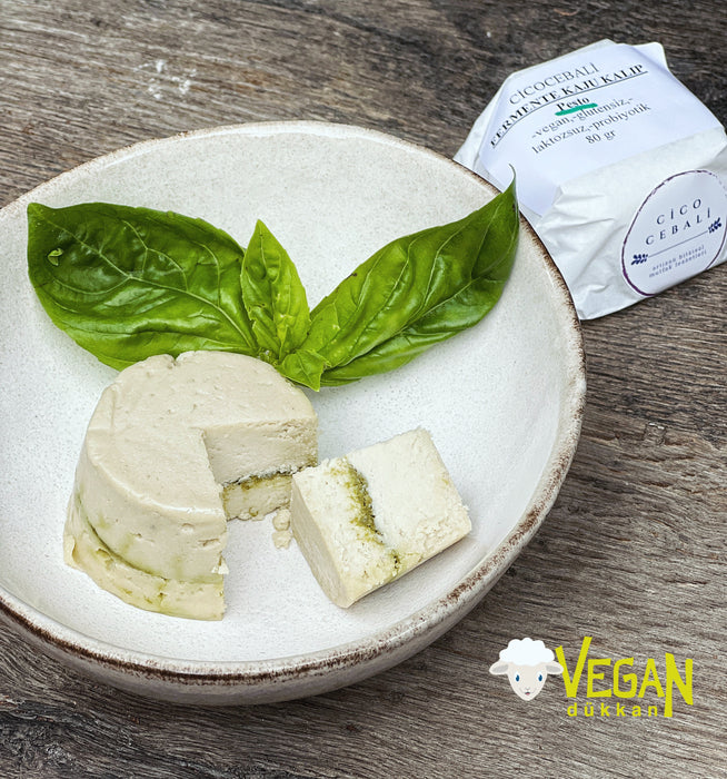 CİCOCEBALİ Fermente Kaju Peyniri Kalıp Pesto 80 g