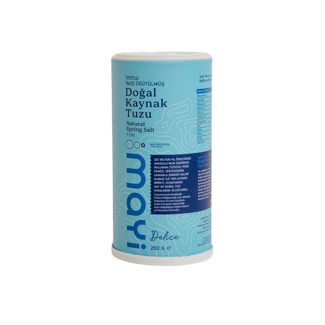 MAYİ TUZ İyotlu İnce Kaynak Tuzu 250 g (Tuzluklu)