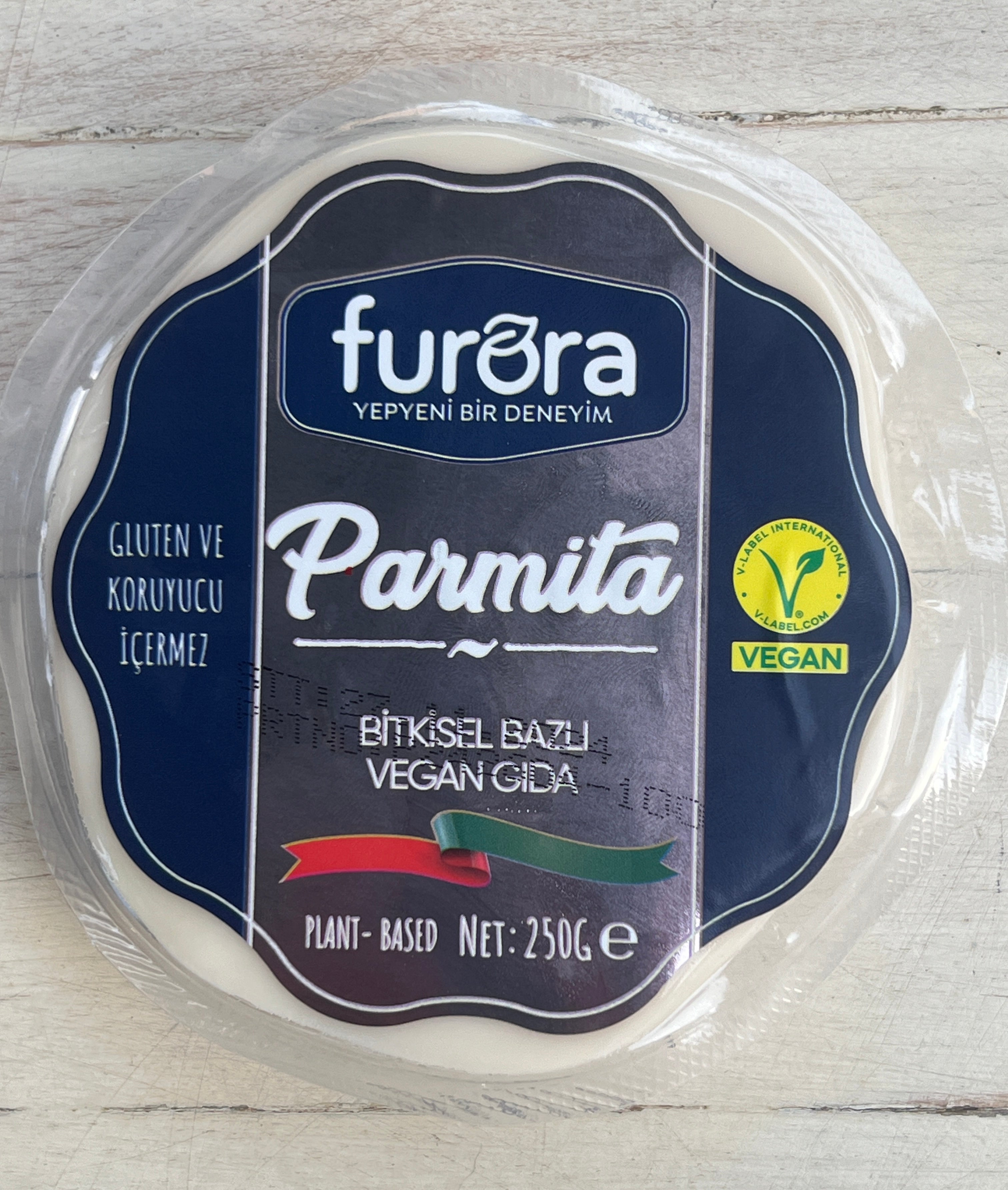 FURORA Parmita ( Parmesan Tadında bitki bazlı vegan gıda) 250 g