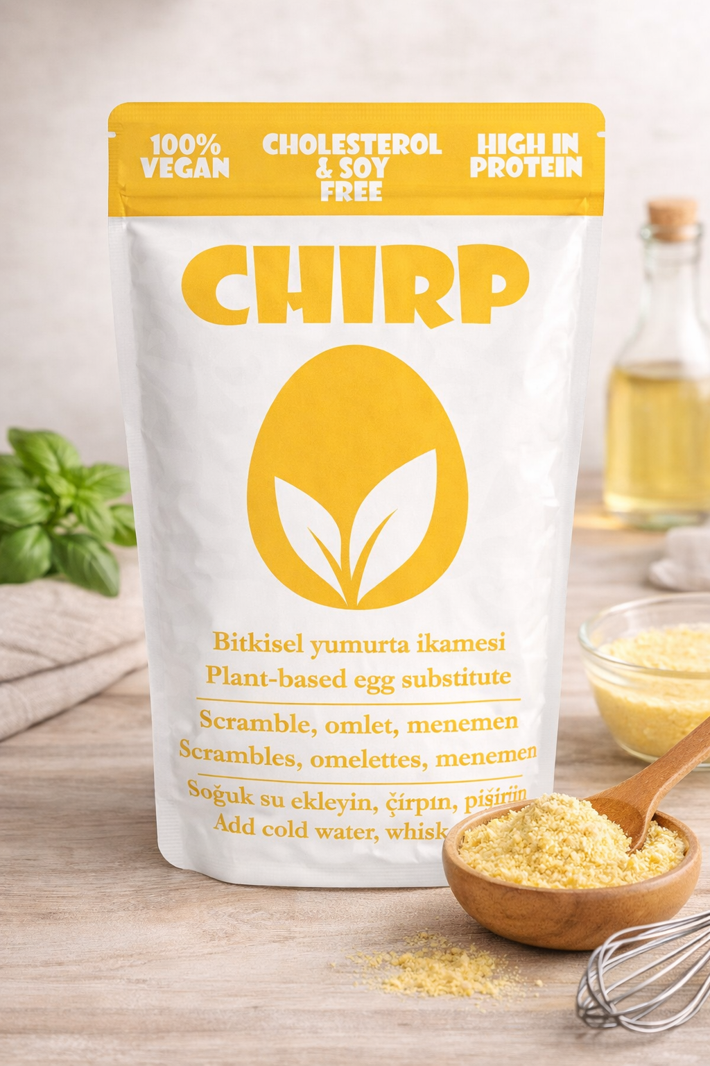 NIYA FOODS CHIRP Bitkisel Yumurta İkamesi Karışımı 90 g