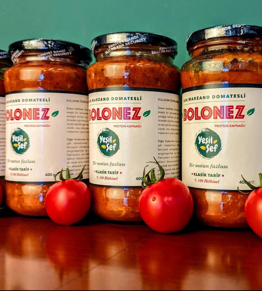 YEŞİL ŞEF Yoket Kıymalı Vegan Bolonez Sos 400 gram