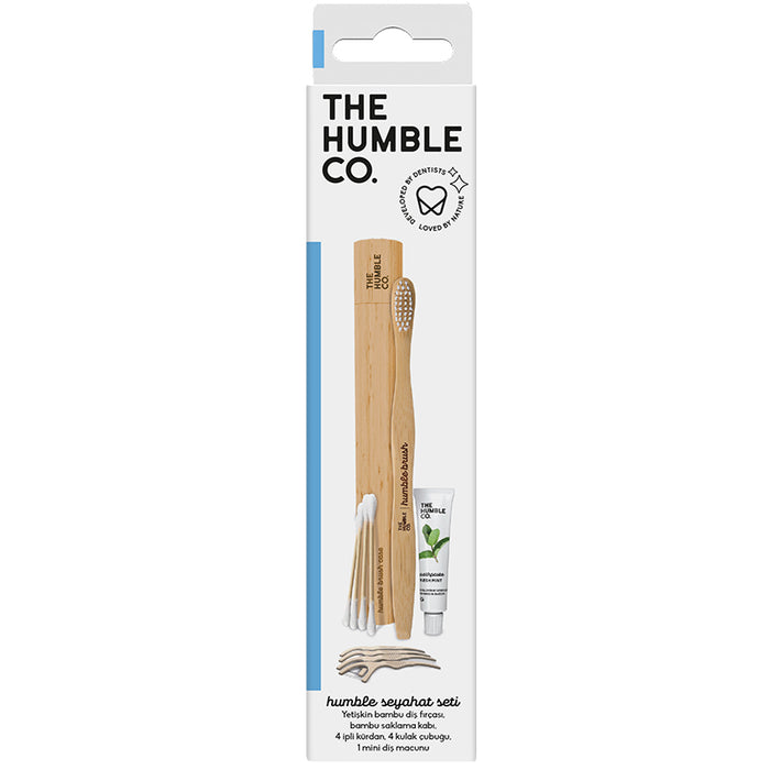 Humble Brush Bambu Diş Fırçası Seyahat Kiti