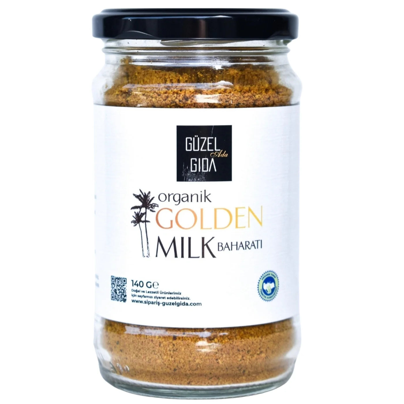 GÜZEL GIDA Organik Altın Süt Baharatı (Golden Milk) 140 g