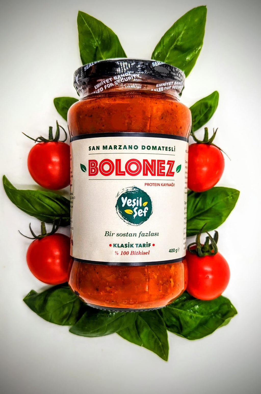 YEŞİL ŞEF Yoket Kıymalı Vegan Bolonez Sos 400 gram