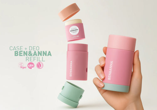 BEN & ANNA Kutu + Refill Deostick 40 g  LOVE ME