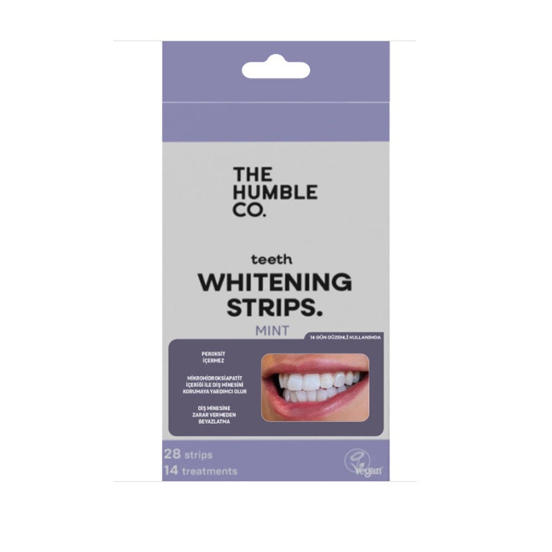 THE HUMBLE CO Whitening Strips Diş Beyazlatma Bandı 28 Adet