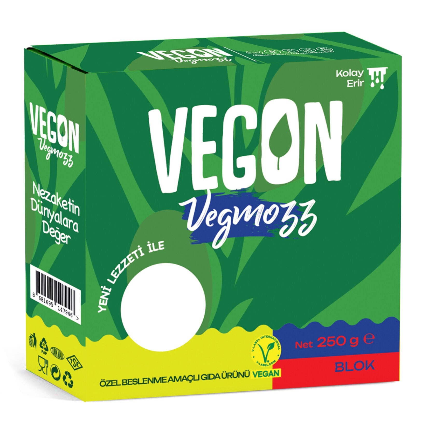 VEGON Vegmozz 250 g Blok