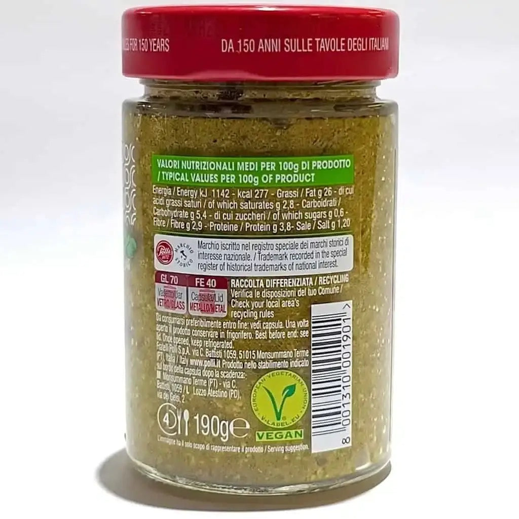 POLLI Vegan Pesto Sos 190 g