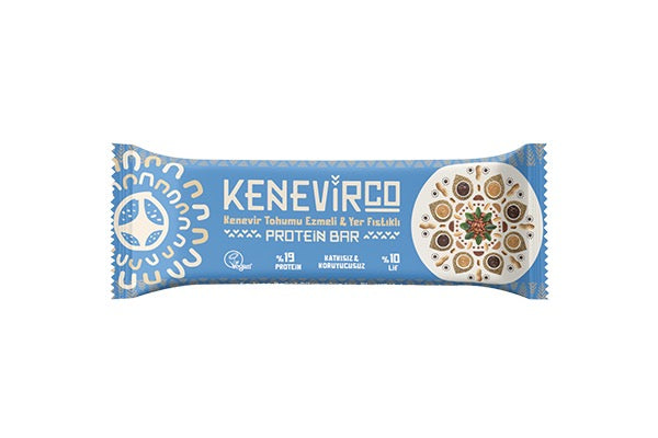 KENEVİRCO Yer Fıstıklı ve Bitter Çikolatalı Protein Bar 32 g